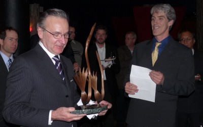 Jean-Paul Boillot Presented The 2008 Business Personality of the Year by Quebec-Japan Business Forum