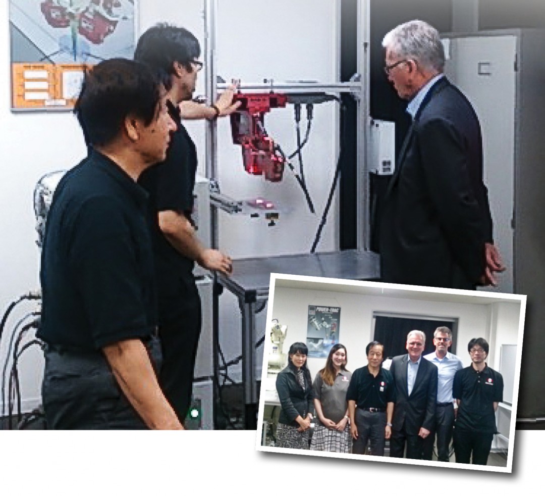 SERVOROBOT JAPAN Ambassador of Canada SERVOROBOT Inc