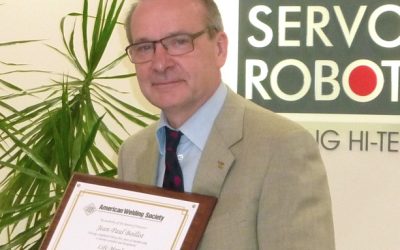 SERVO-ROBOT Chairman CEO Receives AWS Life Membership Certificate