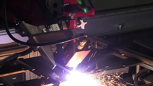 Automated Plasma Beveling and Cutting with MWR-350