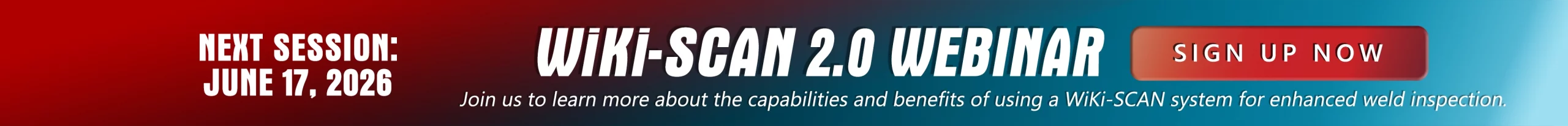 WiKi-SCAN 2.0 WEBINAR: SIGN UP NOW